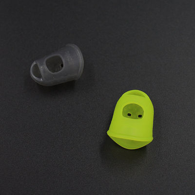 Manga suave resistente al calor del protector del finger del silicón para el dolor anti de la guitarra