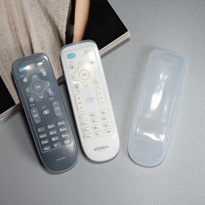 Cubiertas protectoras teledirigidas del silicón transparente para KONKA TV