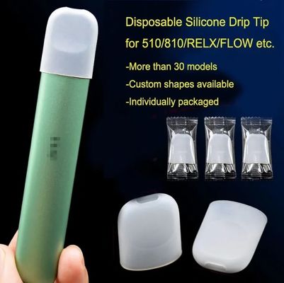 Extremidades de goteo inodoros disponibles del silicón, cubierta de goma multiescena de la boquilla