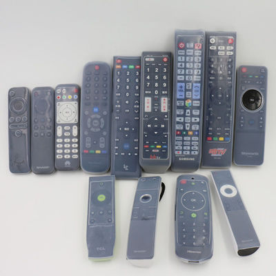 Caja remota de TV insípida portátil, cubierta protectora de control remoto de silicona duradera