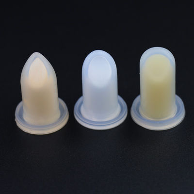 Molde de silicona transparente para pintalabios, no tóxico, inofensivo, práctico