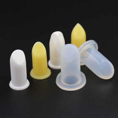Molde de silicona transparente para pintalabios, no tóxico, inofensivo, práctico