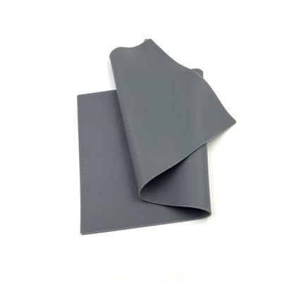 Grueso 2m m de Grey Stretchable Silicone Rubber Sheet des alta temperatura