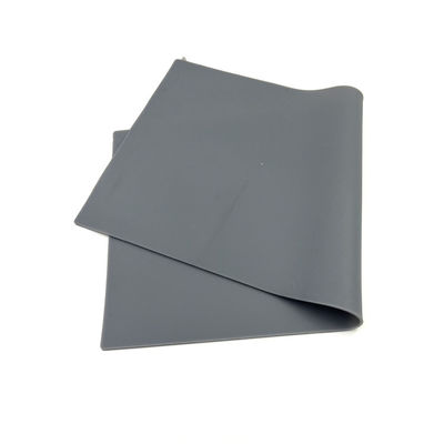 Grueso 2m m de Grey Stretchable Silicone Rubber Sheet des alta temperatura