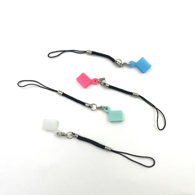 El silicón portátil inofensivo USB cubre color blanco azul rojo del polvo anti