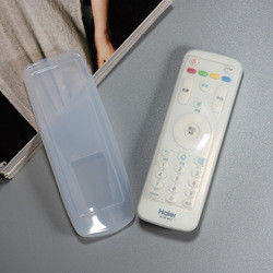 Protector remoto de TV inodoro a prueba de polvo, cubierta remota multiusos de silicona TV