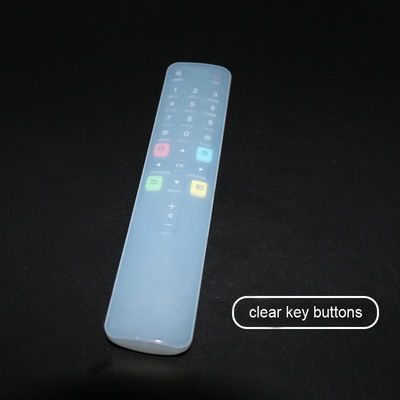 Cubierta teledirigida transparente a prueba de polvo del silicón TV de la prenda impermeable para TCL RC801C teledirigido