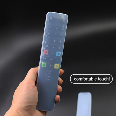 Cubierta teledirigida transparente a prueba de polvo del silicón TV de la prenda impermeable para TCL RC801C teledirigido