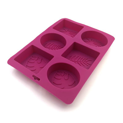 Molde práctico no tóxico los 22.5x17x2.8cm a prueba de calor del jabón del silicón