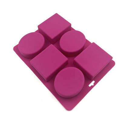 Molde práctico no tóxico los 22.5x17x2.8cm a prueba de calor del jabón del silicón