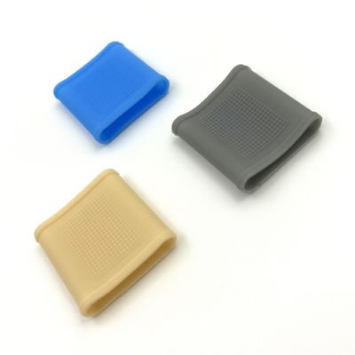 Mangas de dedo de silicona elástica multicolor sin olor para golf