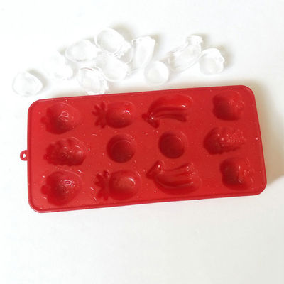 Bandejas inofensivas reutilizables del cubo de hielo del silicón, pequeño molde del silicón del cubo de Multiscene
