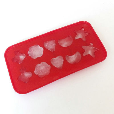 Bandejas inofensivas reutilizables del cubo de hielo del silicón, pequeño molde del silicón del cubo de Multiscene