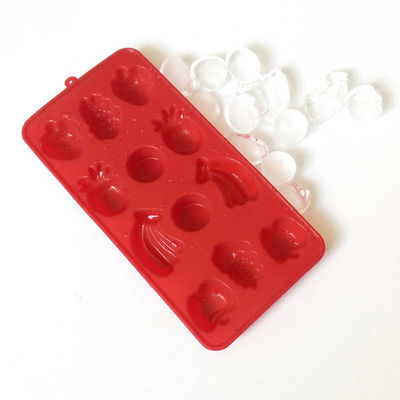 Bandejas inofensivas reutilizables del cubo de hielo del silicón, pequeño molde del silicón del cubo de Multiscene