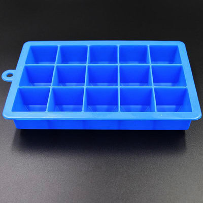 Bandeja de hielo inodoro flexible del silicón, molde libre del cubo de hielo del whisky de BPA