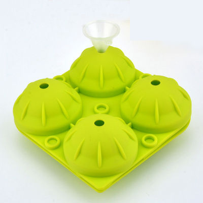 Molde de hielo de silicona Bourbon Ball 12x12x5cm portátil para cócteles