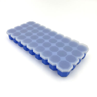 Hielo resistente al calor insípido Tray Moulds, silicón no tóxico Mini Ice Cube Trays