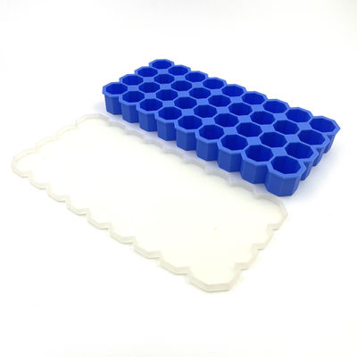 Hielo resistente al calor insípido Tray Moulds, silicón no tóxico Mini Ice Cube Trays