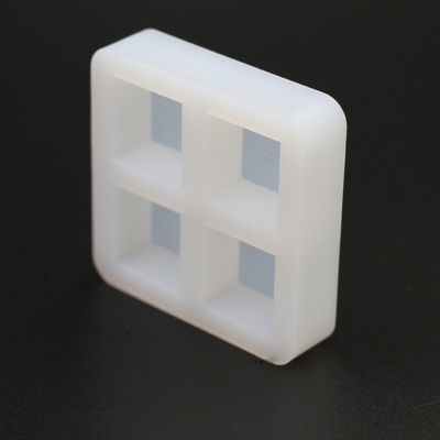 Molde de bloque de bandeja de cubitos de hielo cuadrado de silicona inodoro 60x60x15mm multipropósito