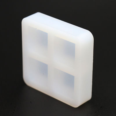 Molde de bloque de bandeja de cubitos de hielo cuadrado de silicona inodoro 60x60x15mm multipropósito
