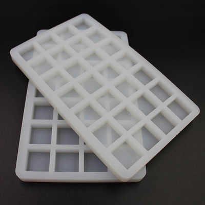 Cavidad transparente los 26x16x1.5cm del molde 28 del caramelo del silicón del chocolate