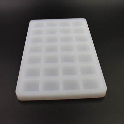 Cavidad transparente los 26x16x1.5cm del molde 28 del caramelo del silicón del chocolate