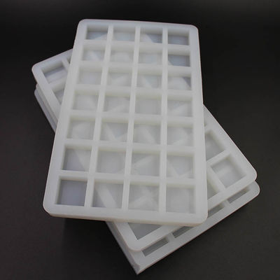 Cavidad transparente los 26x16x1.5cm del molde 28 del caramelo del silicón del chocolate