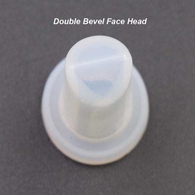 Molde de silicona transparente para pintalabios, no tóxico, inofensivo, práctico