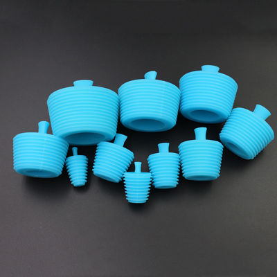Durable multiusos reutilizable del tapón de la botella del silicón sellado azul