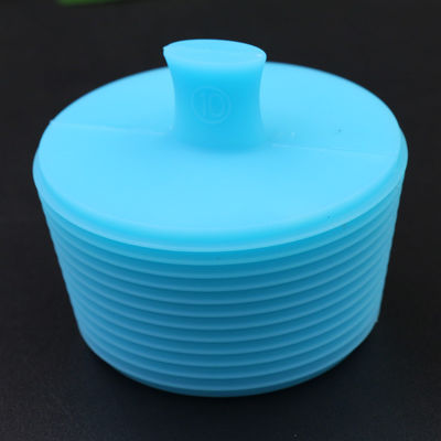 Durable multiusos reutilizable del tapón de la botella del silicón sellado azul
