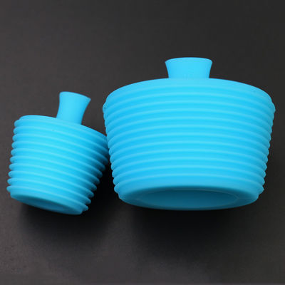 Durable multiusos reutilizable del tapón de la botella del silicón sellado azul