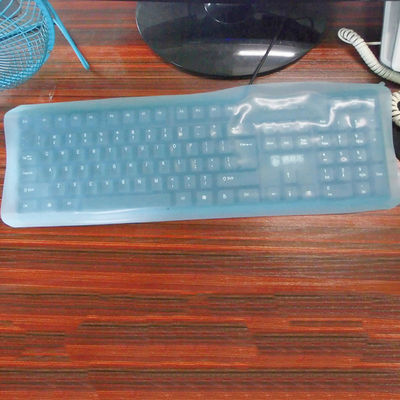 Protector durable no tóxico del silicón del teclado, cubierta protectora impermeable del teclado