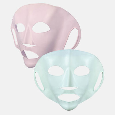 Cubierta de soporte de máscara facial de silicona ecológica suave multicolor
