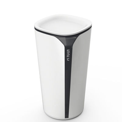 Color blanco hermético de la tapa de la taza de las fuentes de la goma de silicona de la categoría alimenticia