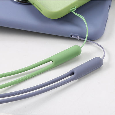 Correa lavable portátil del teléfono del silicón, acollador del teléfono celular del silicón de la longitud el 19cm