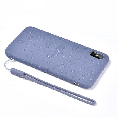 Correa lavable portátil del teléfono del silicón, acollador del teléfono celular del silicón de la longitud el 19cm