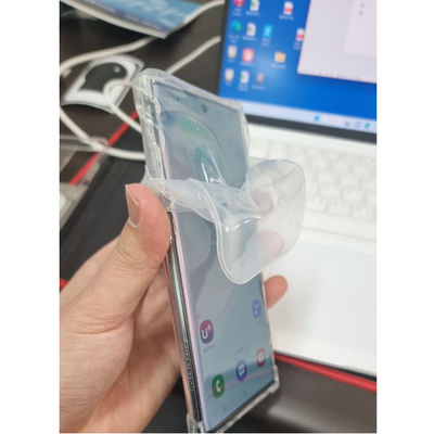 El silicón transparente del teléfono protector cubierta no tóxico a prueba de choques