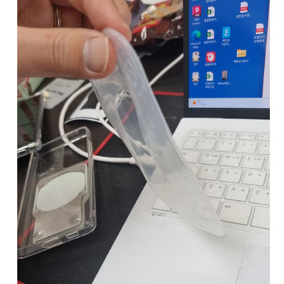 El silicón transparente del teléfono protector cubierta no tóxico a prueba de choques