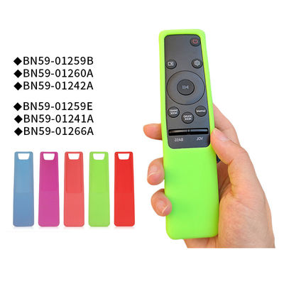 Cubierta protectora del silicón colorido antirresbaladizo/manga/caso para Samsung TV elegante BN59 teledirigido