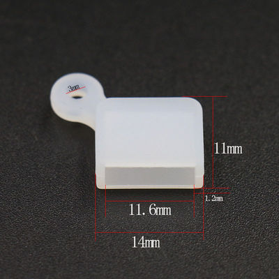 Cubiertas protectoras de silicona USB inofensivas Ligeras a prueba de polvo