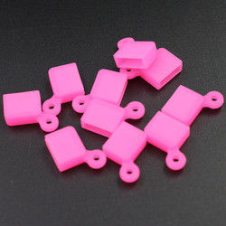 Cubiertas protectoras de silicona USB inofensivas Ligeras a prueba de polvo