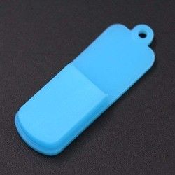 Cubierta protectora de disco U de 5x1,7 cm, estuche flash USB multipropósito