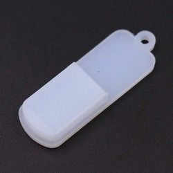 Cubierta protectora de disco U de 5x1,7 cm, estuche flash USB multipropósito