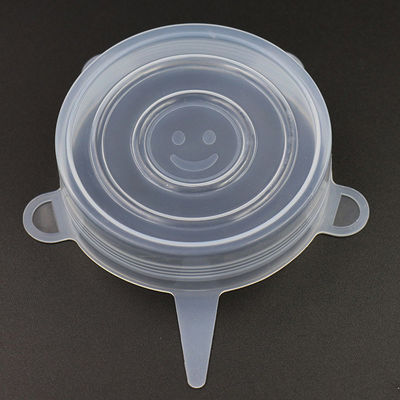 Cubiertas protectoras de silicona estirables y duraderas Tapa apta para microondas