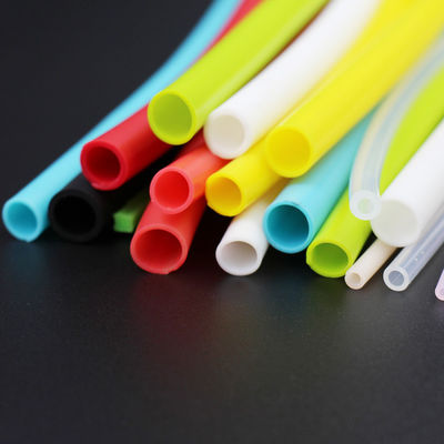 Peso ligero multicolor suave de la manguera del silicón para industrial