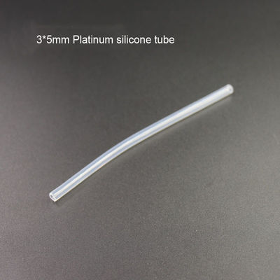 Manguera transparente inodora del silicón 2x4m m 3x5m m 5x7m m extensibles