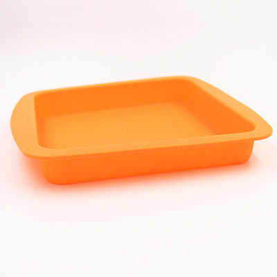 Forma cuadrada práctica del hogar de BPA del silicón del molde libre de la torta