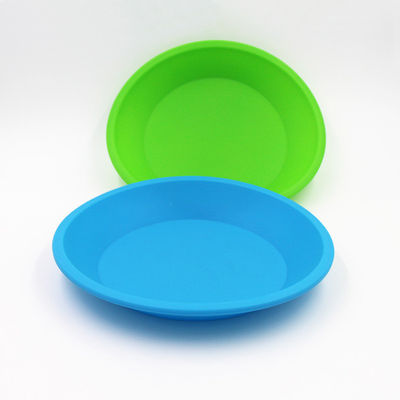 Molde redondo Pan Nontoxic Heat Resistant de la torta del silicón de la categoría alimenticia
