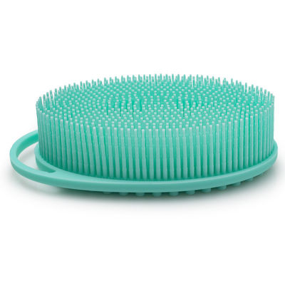 Categoría alimenticia suave del depurador del cuerpo de cepillo de la ducha del silicón para el bebé de las mujeres de los hombres