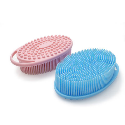 Categoría alimenticia suave del depurador del cuerpo de cepillo de la ducha del silicón para el bebé de las mujeres de los hombres